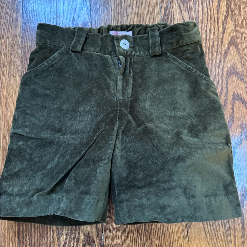 La Coqueta Lucas Velvet Boy Shorts - 3 years